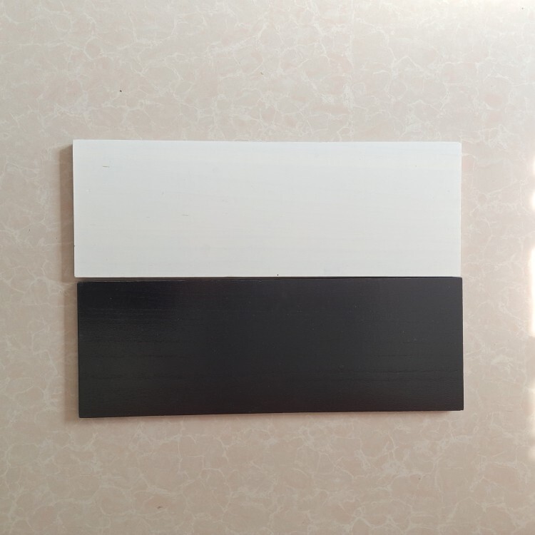 carbonization dyeing paint board Paulownia wood UV black white storage Nordic style straight partition