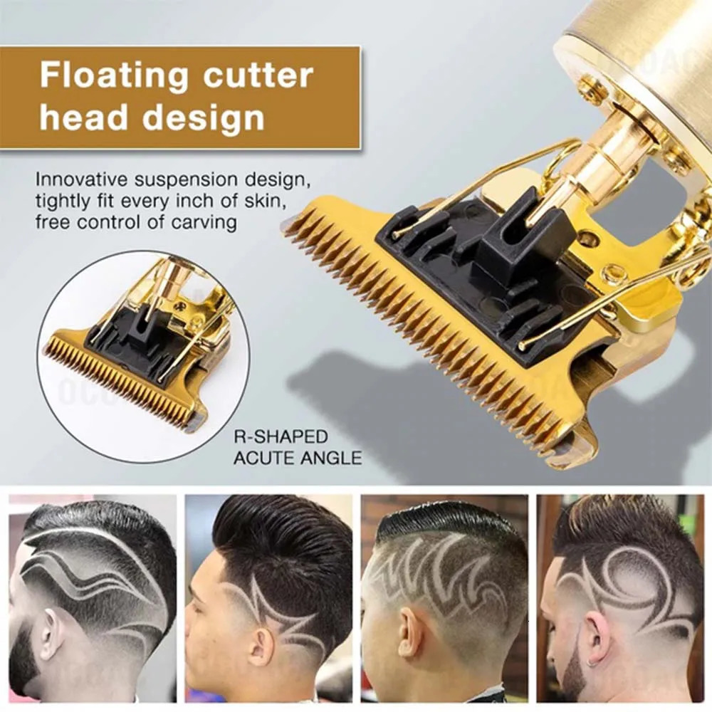 USB Rechargeable Electric Hair Clipper Cordless Hair Trimmer Set For Hair Cutting Professional Trimmer Shaver Trimmer Beard 250516