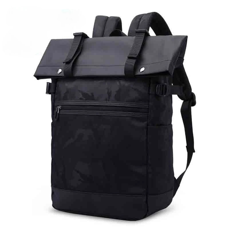 Mens Fashionable and High - End Backpack Large - Capacity Waterproof Oxford Computer Bag for Students 250515