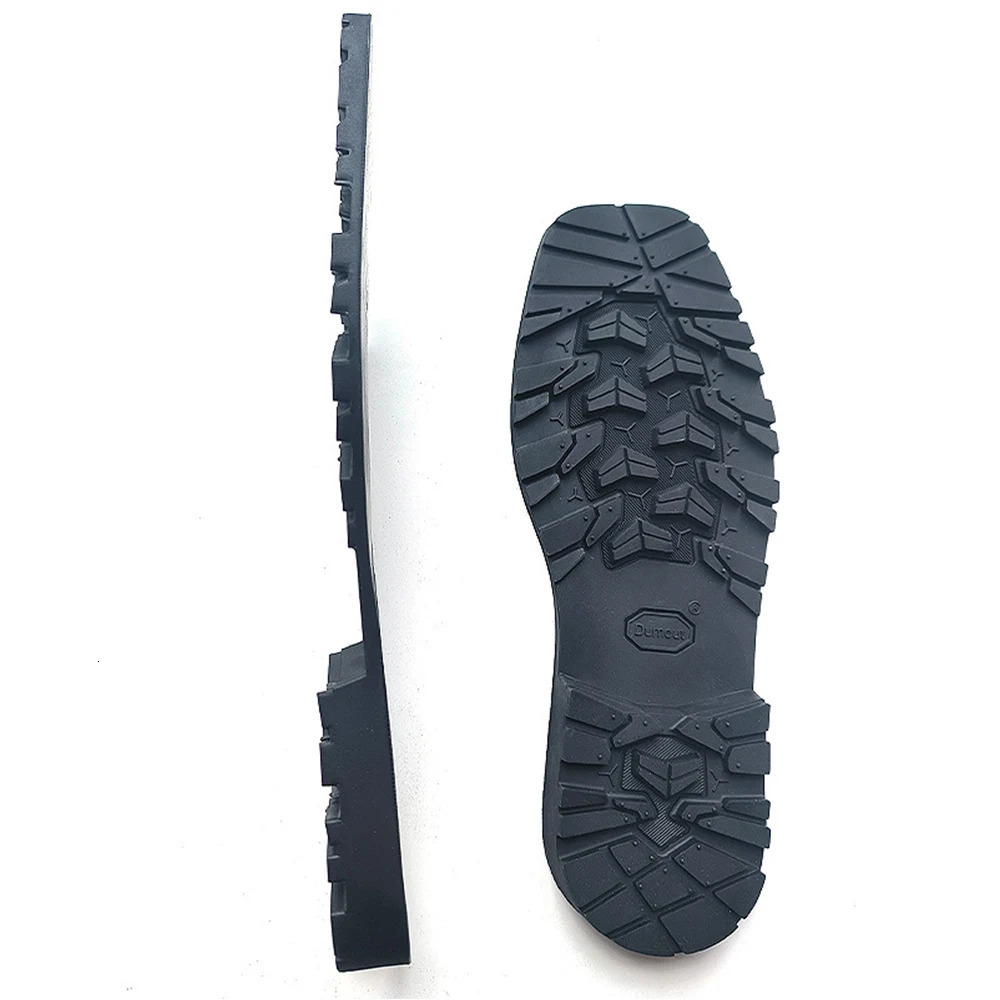 Non-Slip Shoe Soles Thicken Rubber Sole Men Women Replaceable Soles Shoe Repair Materials Shoes Outsoles Black Wearable Pads 250515