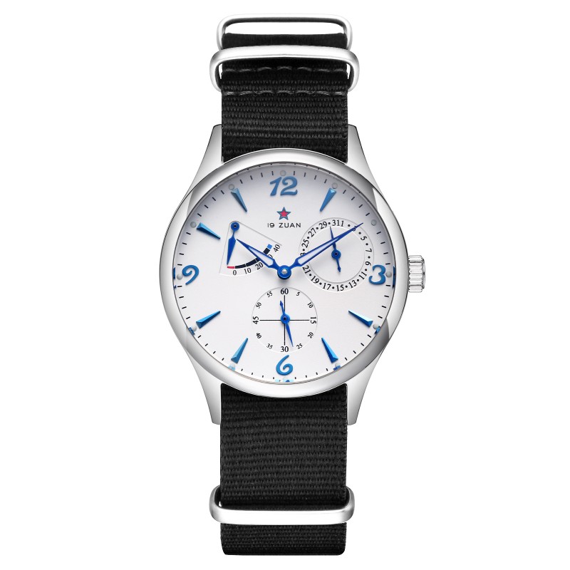 2025 New! Seagull 1963 40mm Men's Pilot Watch - ST1780 Mechanism, Sapphire, 50m Waterproof, Retro Design