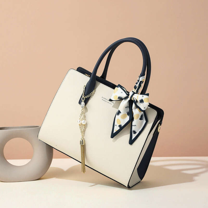 Tote Bag Women S Summer New Mom Bag Office Handbag Niche Leather High End Texture Large Capacity Crossbody Bag KQ