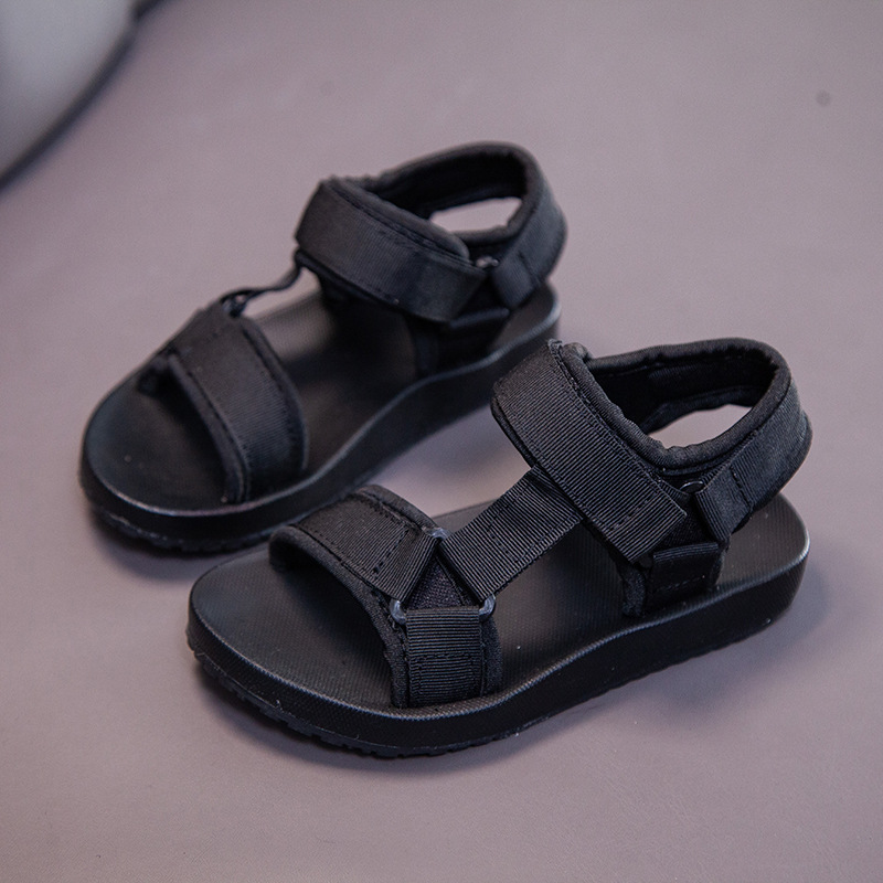 Children Sandals Boys Girls Summer Comfortable Soft Sole Non Slip Sandals Cutefeet Toddler Kid Flat Bottom Sandals Shoes Sizes US5.5C-US4Y C0713