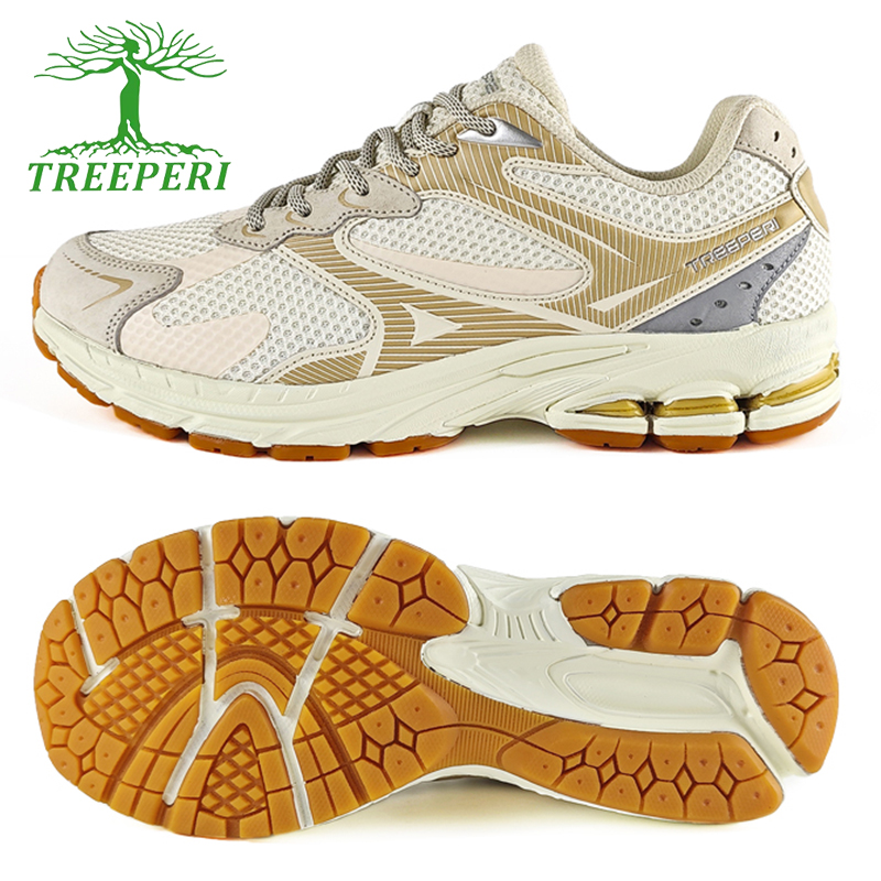 Free Shipping Treeperi Designer Sneakers T211 Running Shoes Mens Trainers Breathable Mesh Luxury Fashion Soft Thick-soled Outdoor Sports Mens Women Sh
