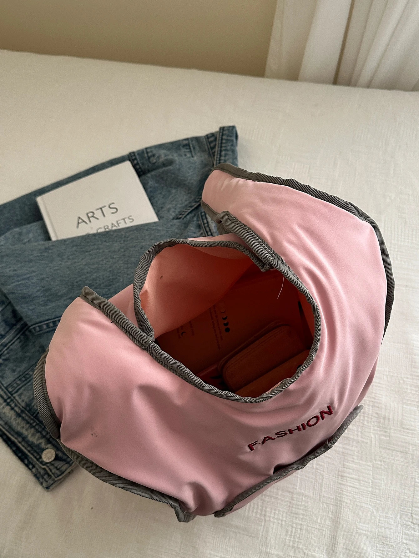 Korean Niche Lazy Style Versatile Casual Lightweight Multi-Purpose Backpack Wide Shoulder Strap Heart Student Cla