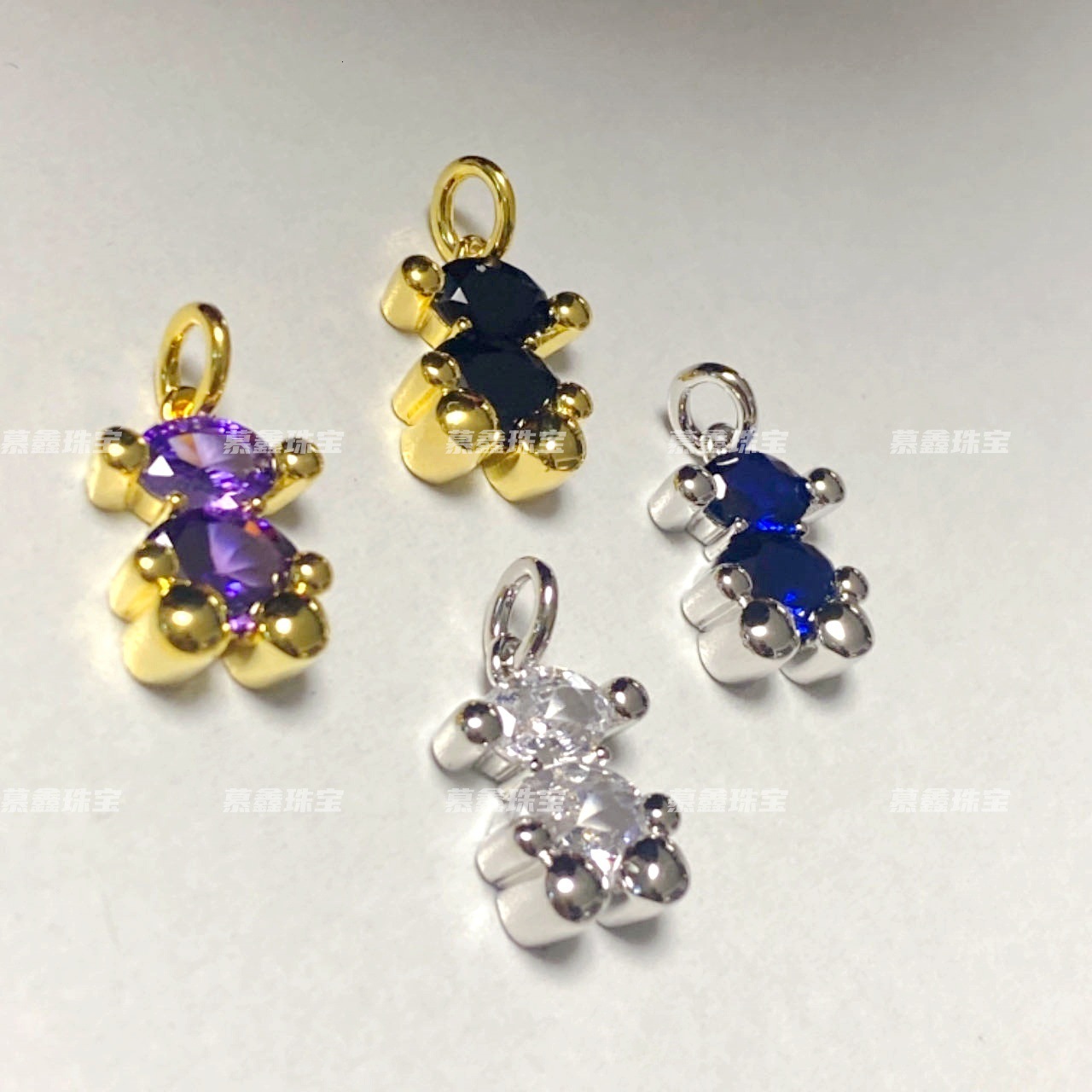 Jewlery Necklace Designer Touss Toustous Jewerly Necklace for Woman Niche Design Silver Plated Bear Pattern Pendant Necklace Accessories Tous