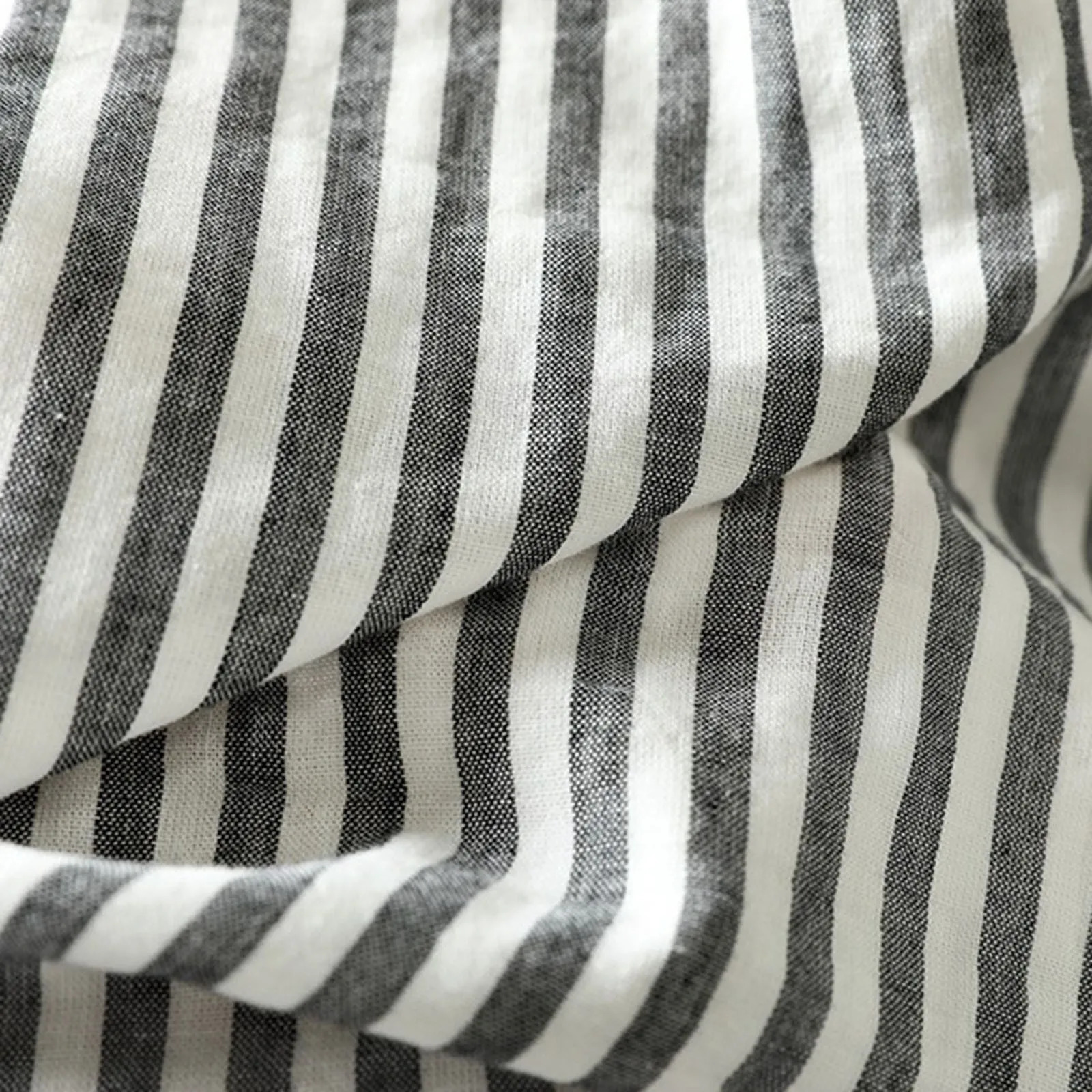 Vintage Cotton Linen Shirt Ladies Stylish Streetwear Short Sleeved Collarless Summer Blouse Women Breathbale Comfty Tops 250516Z