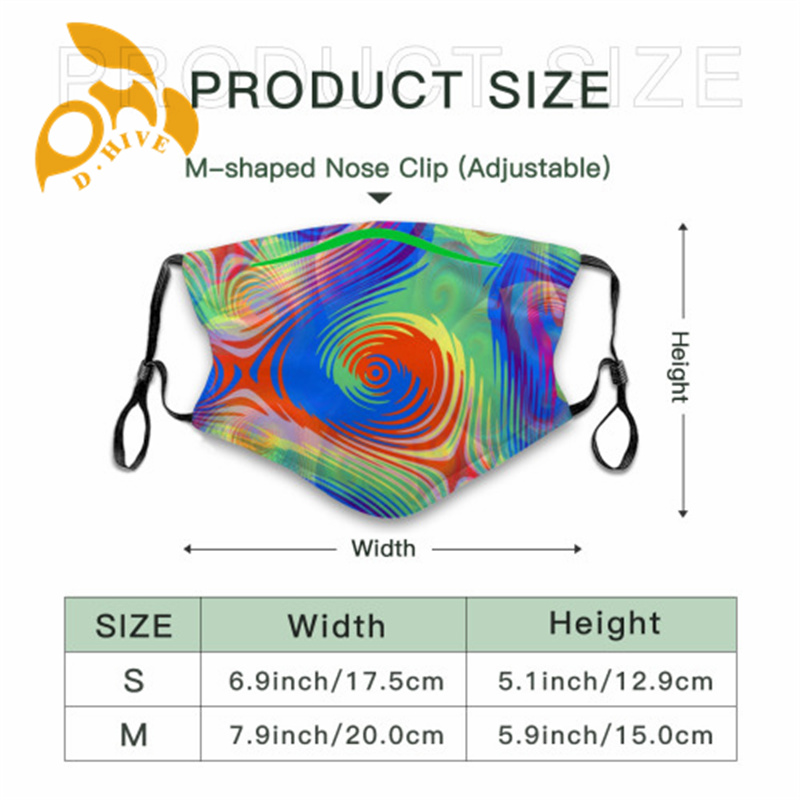hot Mask+Dog Scarf polyester lightweight and breathable