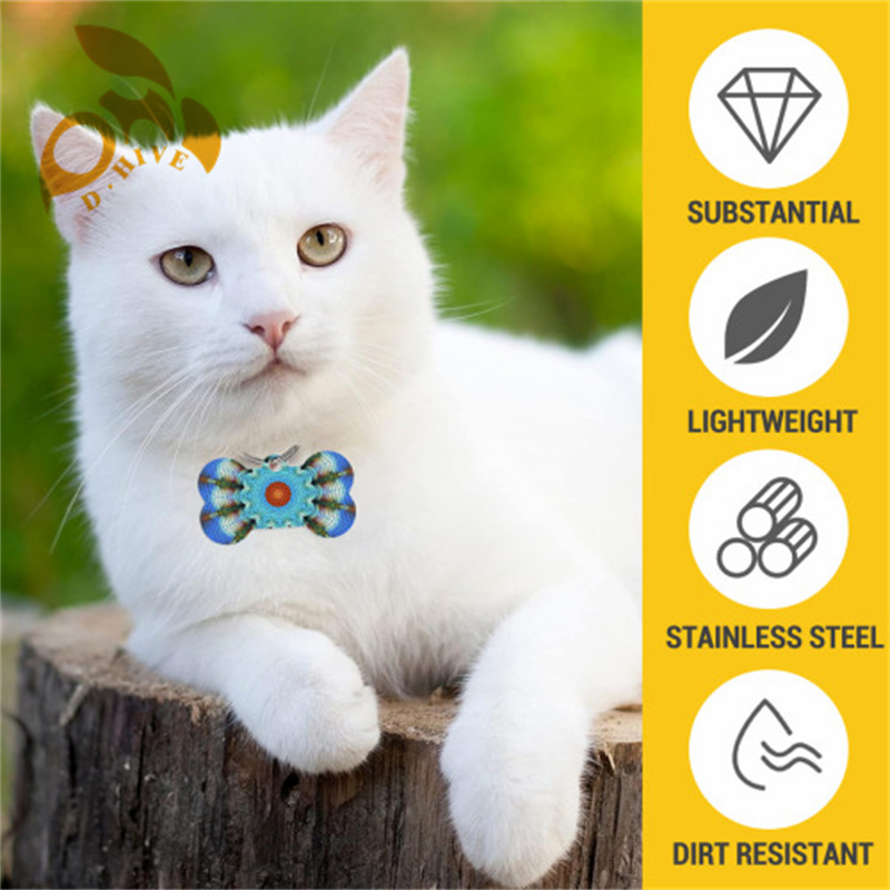 Dog tags 5 * 3cm for daily decoration of dogs; If your dog gets lost, it's convenient for others to contact you faster