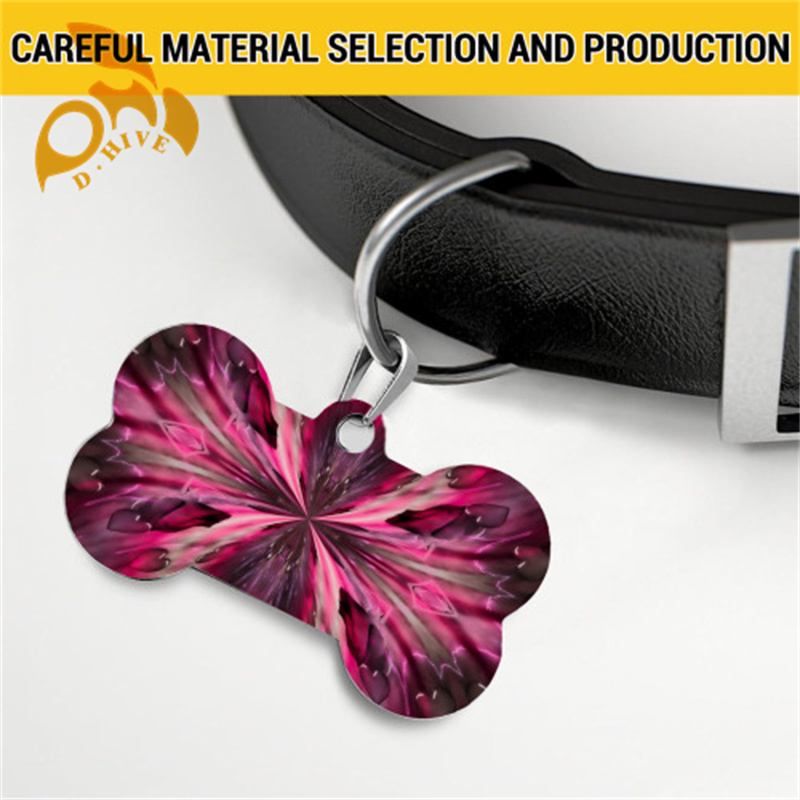 hot sale Dog tags 5 * 3cm for daily decoration of dogs; If your dog gets lost, it's convenient for others to contact you faster