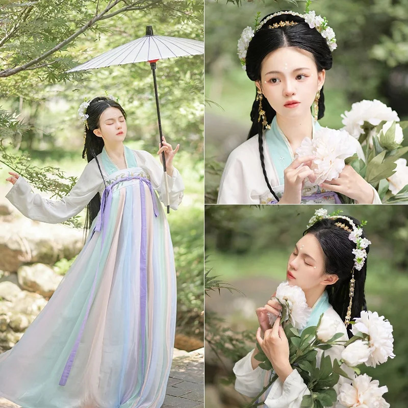 Long Tassel Headbands Hairband Simulated Pearl Leaf Tiaras and Crowns Hanfu Forehead Jewelry for Women Girls Hair Accessories 250517