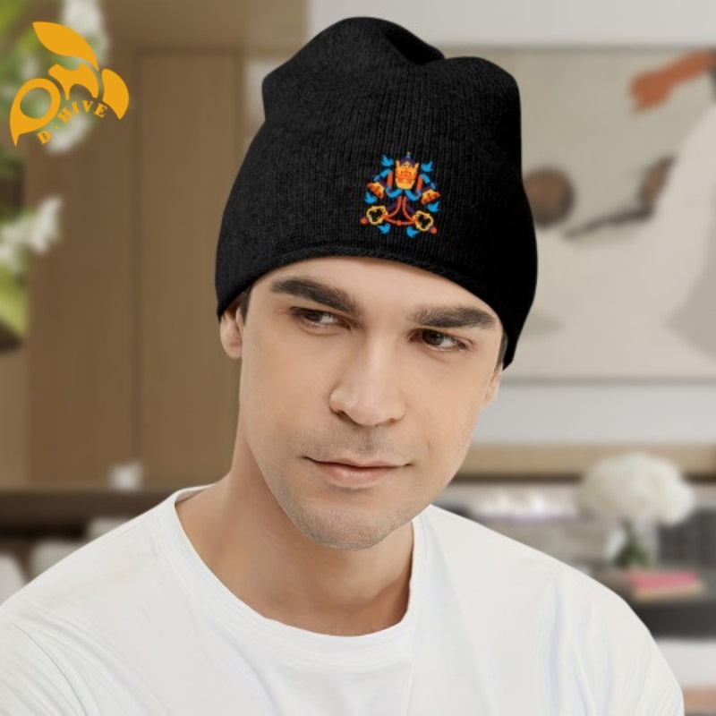 Free shipping customization winter Pullover knitted cap denim new cool fashionable outdoor knitted cap men women