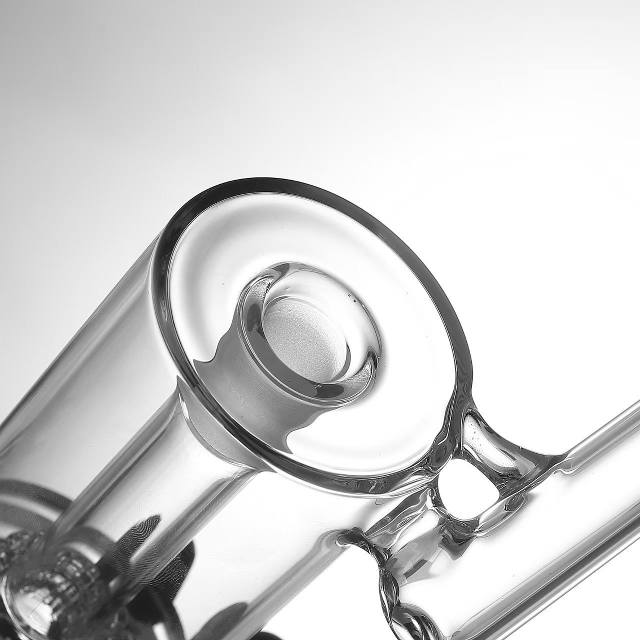 Without New Matrix Sidecar Glass Hookah Bong Birdcage Perc Smoking Bongs Thick Glass Water Pipes Personalized transparent hookah bag