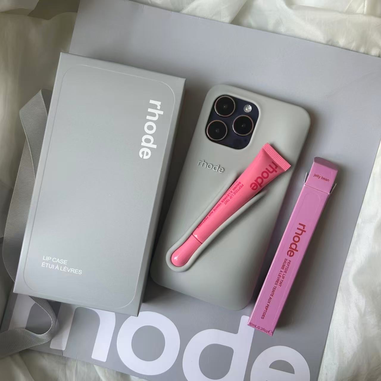 rhodes phone case For iPhone 16 Pro Max case 16 15 Plus 14 Pro 13 12 Luxurys Designer Fashion iphone case Lip Gloss Lipstick Lip Balm 3D Silicone Phon