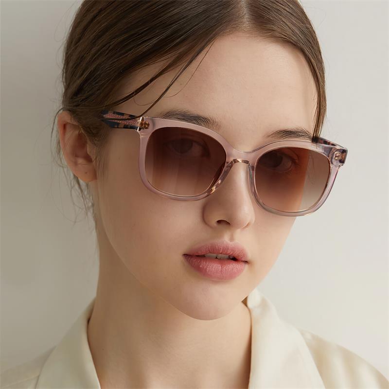 CARFIA Cat Eye Acetate Polarized Sunglasses for Women UV Protection, Retro Ladies Eyewears with Embossed Pattern Wire Core