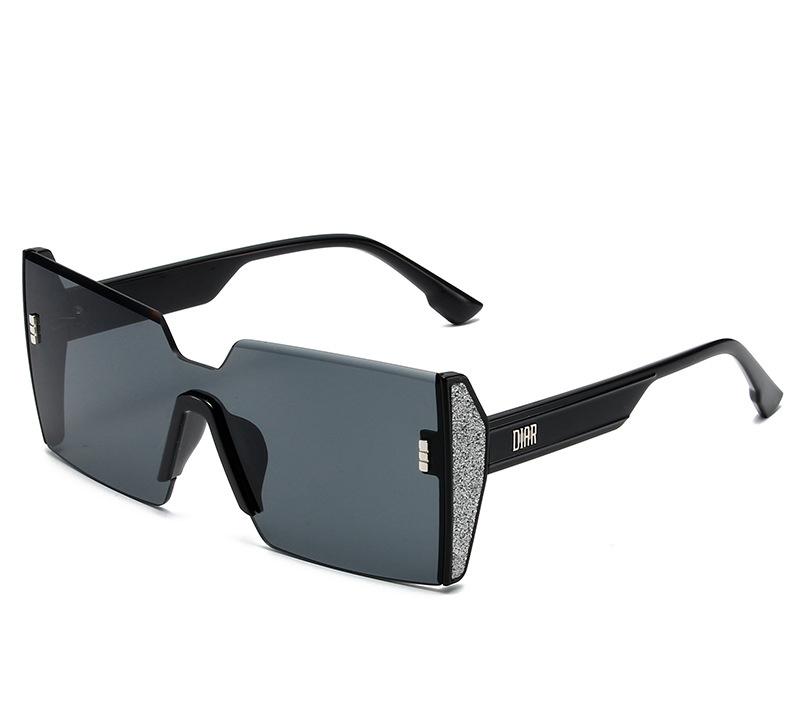 Free shipping designer sunglasses 2025 new fashion, high-end texture luxurious square sunglasses for womens mens