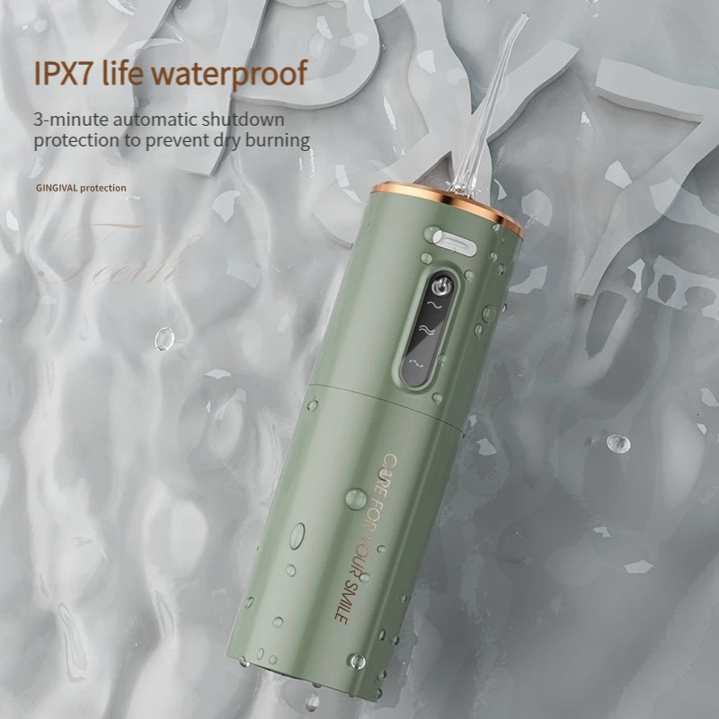 1 PCS Portable Water Floss USB Rechargeable Oral Irrigator 280ML Electric Tooth Cleaning Device 3 Modes Waterproof Irrigator 250517