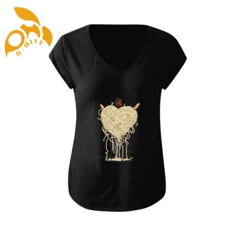 Free Shipping Designer fashion Summer Oversize Women's shirt Customized Tees Ladies' sleeved V-neck T-shirt S-XXL