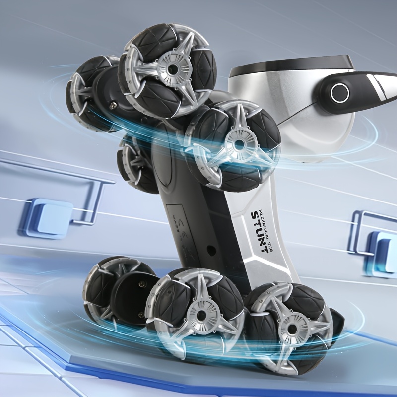 Rechargeable robot dog, interactive intelligent robot dog, remote-controlled stunt robot toy with remote control, music, realistic movements , electro