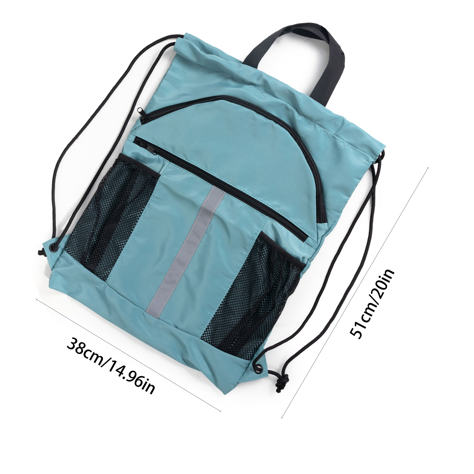 New Model Basketball and Football Pulling Rope Backpack with Divided Layers for Shoes and Accessories, Pulling Rope for Storage, Sports Bundle Pouch, 