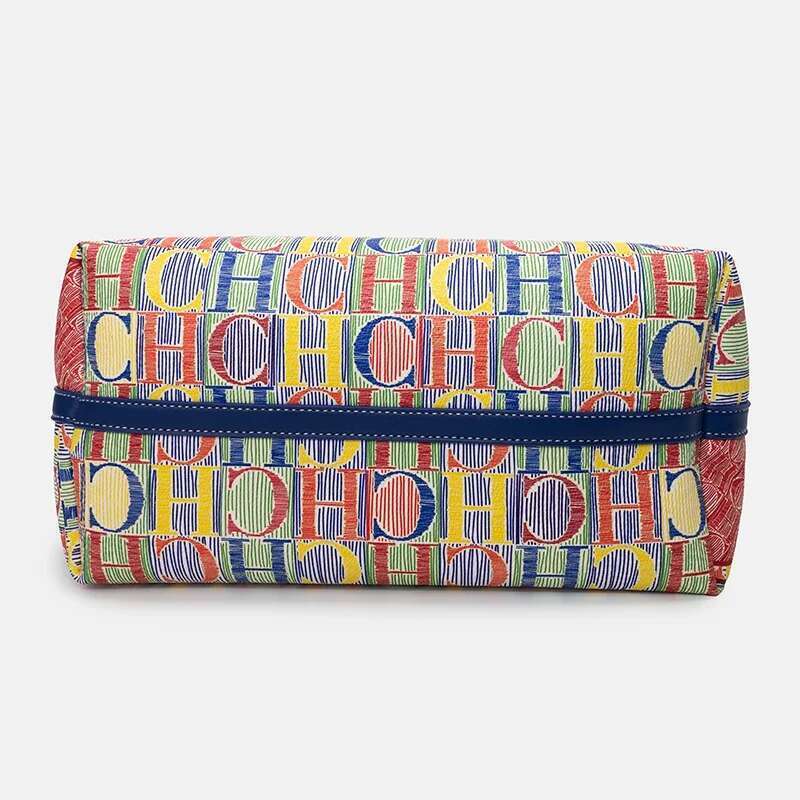 CH Letter Printing Design Shoulder Large Capacity Women's Crossbody Bag Premium Feeling Versatile Ladies Handbag Fashion