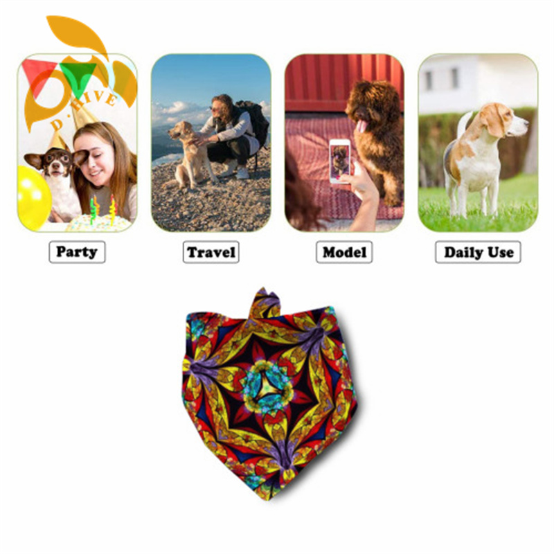 new Mask+Dog Scarf polyester lightweight and breathable