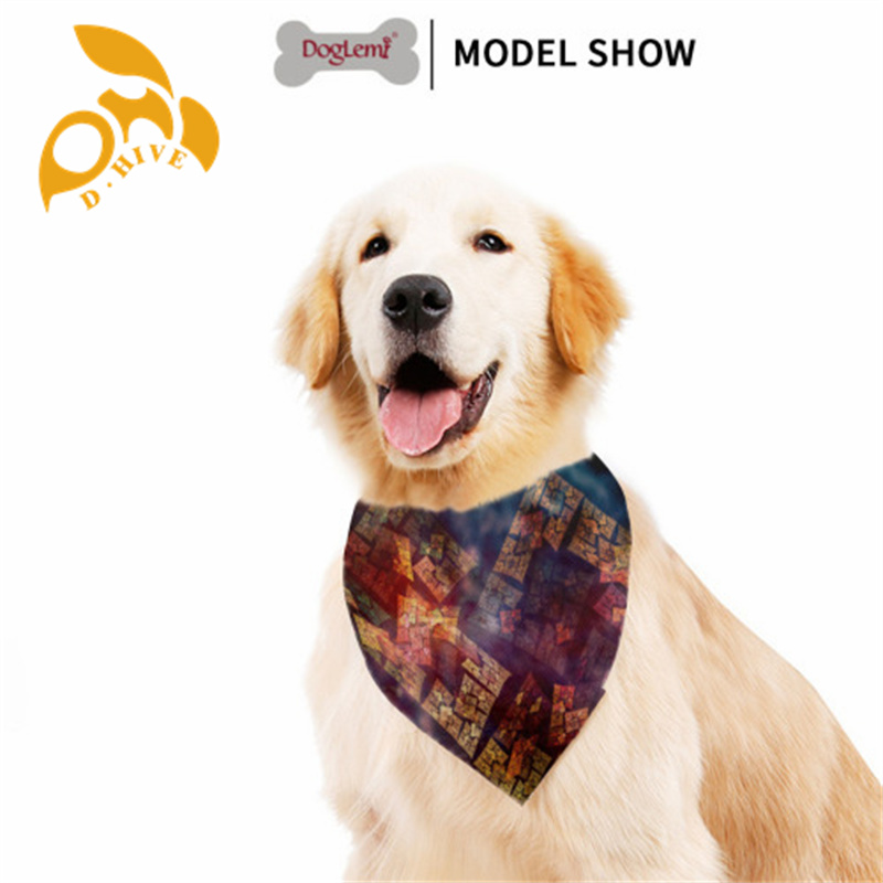Pet headscarves gently care for pets' skin and hair hot sale