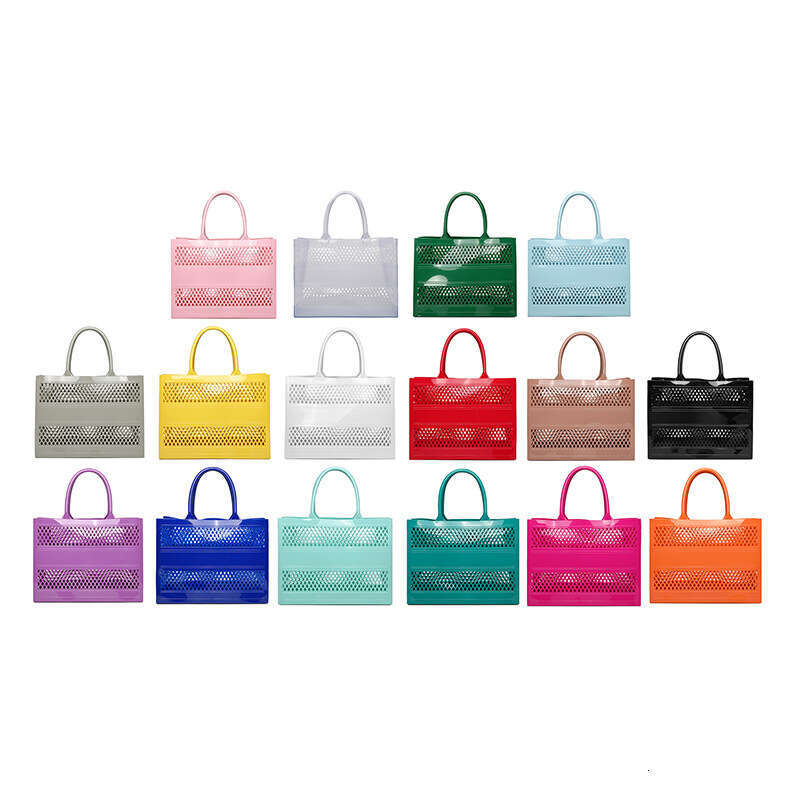 summer womens handbag diy vegetable basket bag beach bag pvc jelly highcapacity