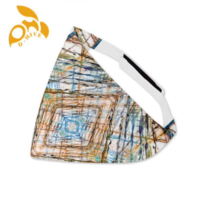 classic Pet headscarf double-layer (Velcro double-sided printing)