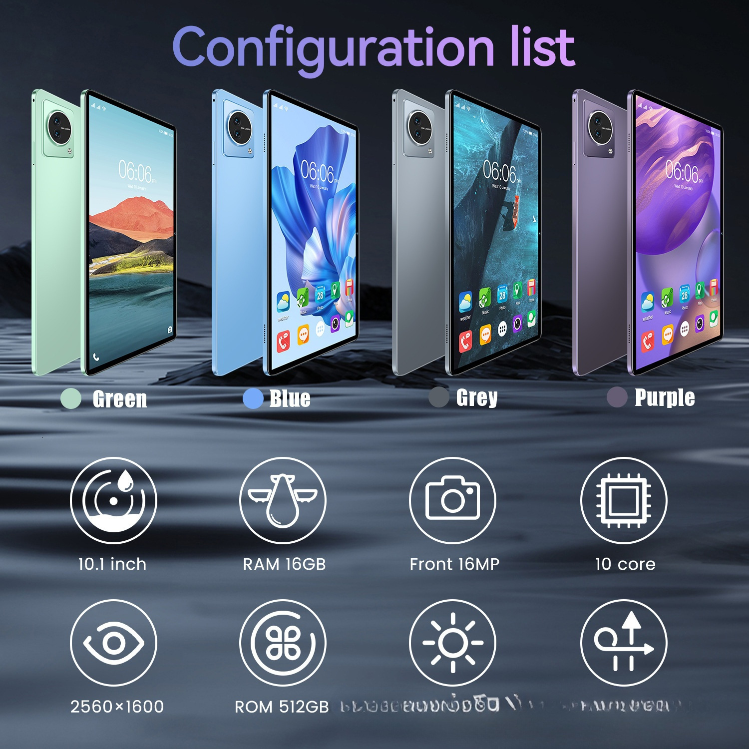 Android V10 Tablet | 10.1 Inches & 4G Connectivity w/MTK6737 Chipset