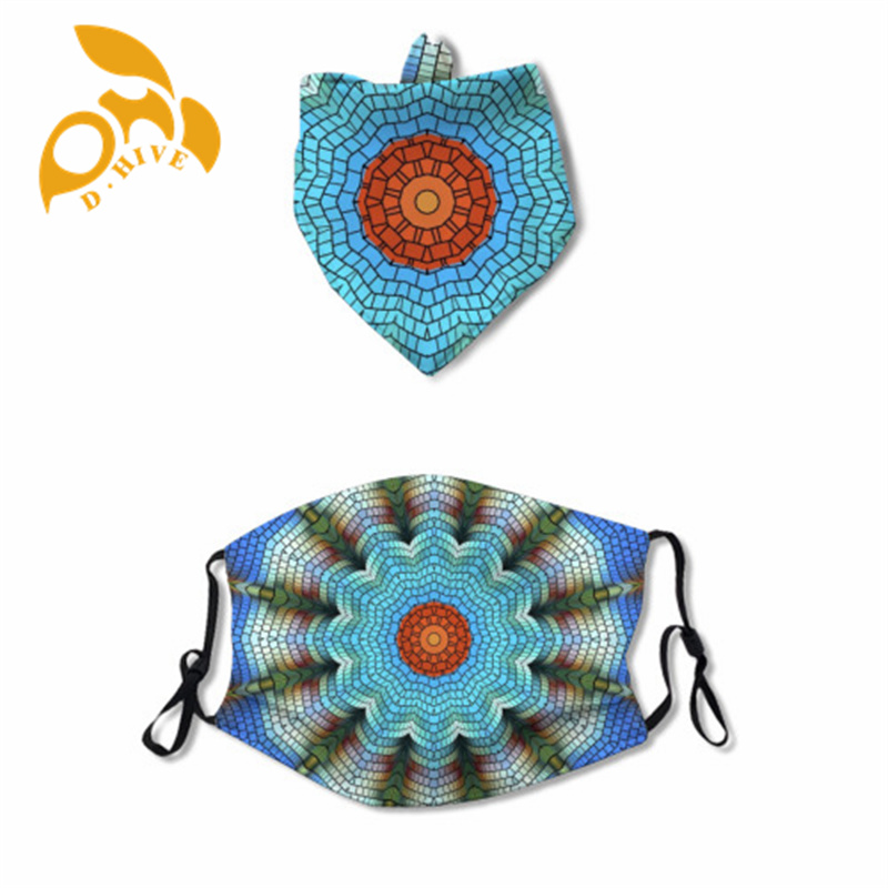 new Masks and pet headscarves made of polyester are essential for outdoor travel in all scenarios