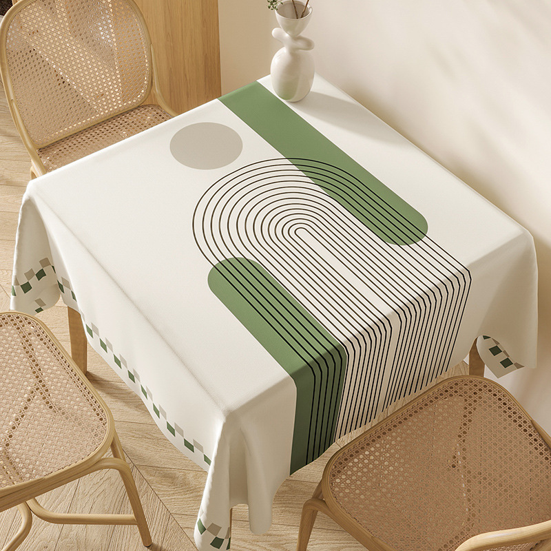 B391 Dishwasher Safe Elegant Linen-like Placemat with Protection from Spills Modern Kitchen Decor