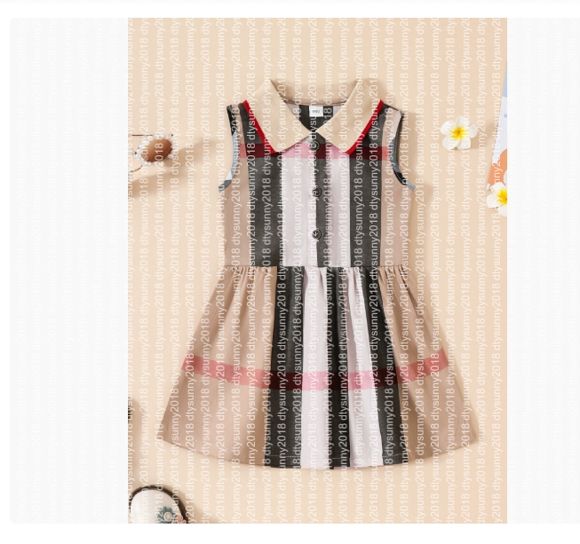 Kids Clothes Dresses Summer Baby Girls Plaid Striped Newborn Girls Summer Dress Children Princess Baby Dress