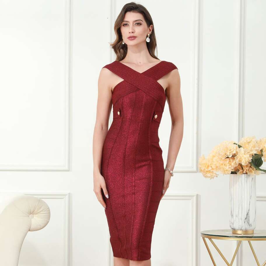 Maxi Dress New Year S Battle Robe High End Imperial Style Zodiac Year Hip Hugging Dress Sexy Evening Gown Women S Clothing KQ