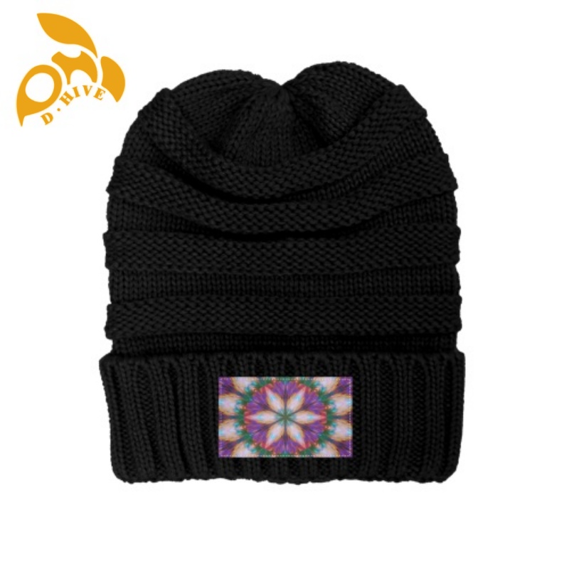 Free shipping designer and customization knitted cap denim new cool and fashionable outdoor Ponytail knitted cap for men and women