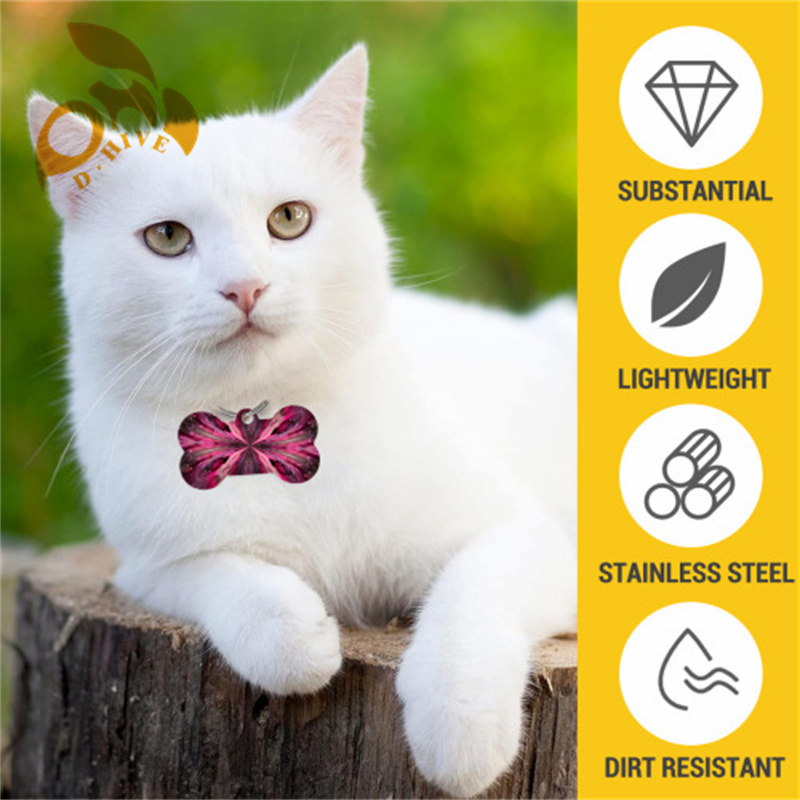 hot sale Dog tags 5 * 3cm for daily decoration of dogs; If your dog gets lost, it's convenient for others to contact you faster