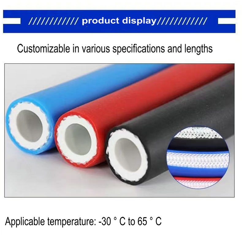 Good Toughness and Anti-Stretching PVC Rubber Air Cannon Pneumatic Hose for Civil Engineering Equipment