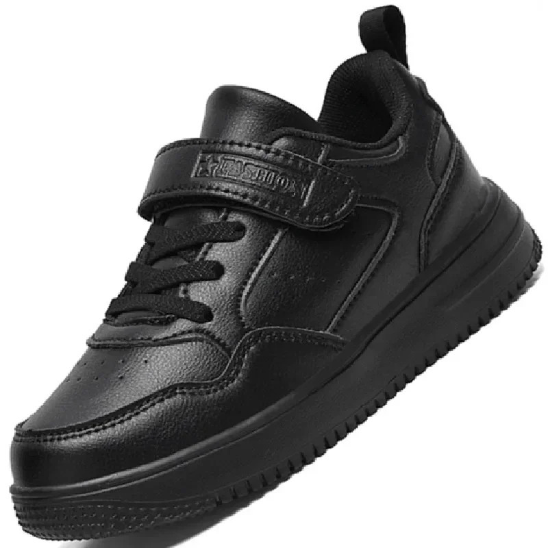 Leather Kids Running Shoes Fashion youngsters teens Casual Walking student fashion Sneakers Breathable Soft Children Sport40 250517