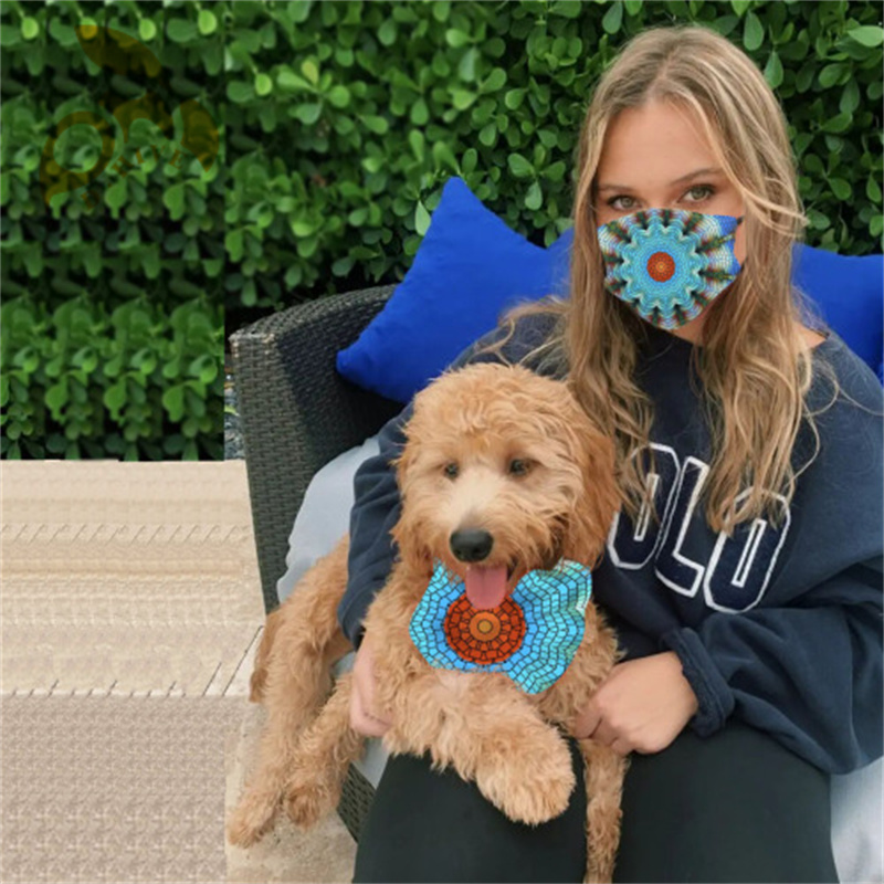 new Masks and pet headscarves made of polyester are essential for outdoor travel in all scenarios