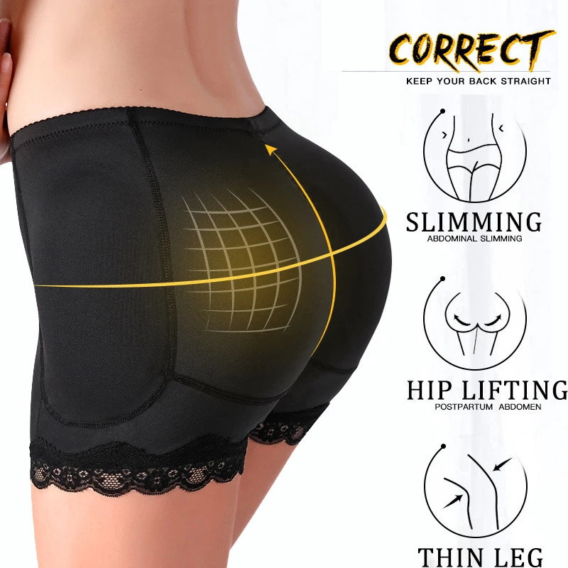 Padded Butt lifter Corrective Underwear Butt Enhancer Body Shaper Modeling Strap Hip Shapwear Underwear Push Up Pes 250516CJ