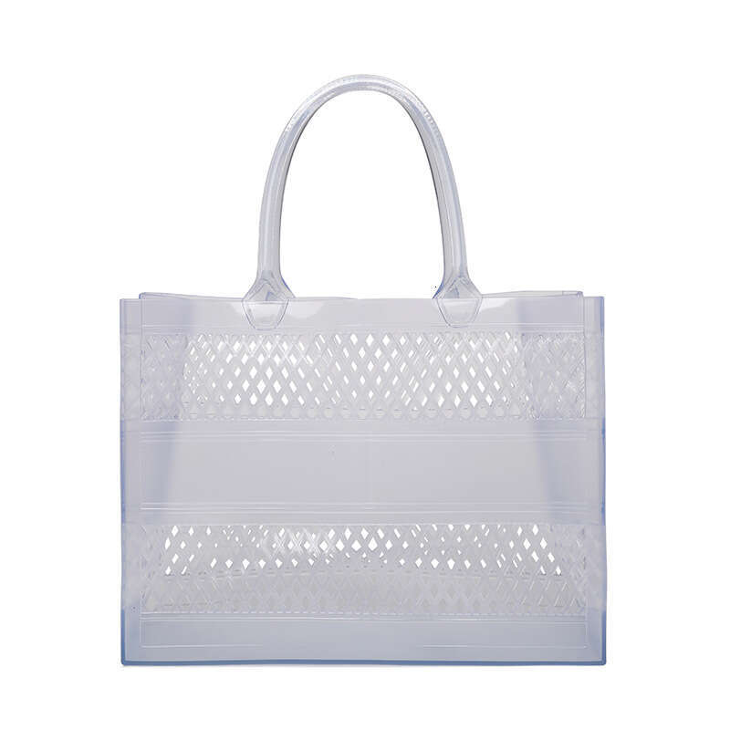 summer womens handbag diy vegetable basket bag beach bag pvc jelly highcapacity