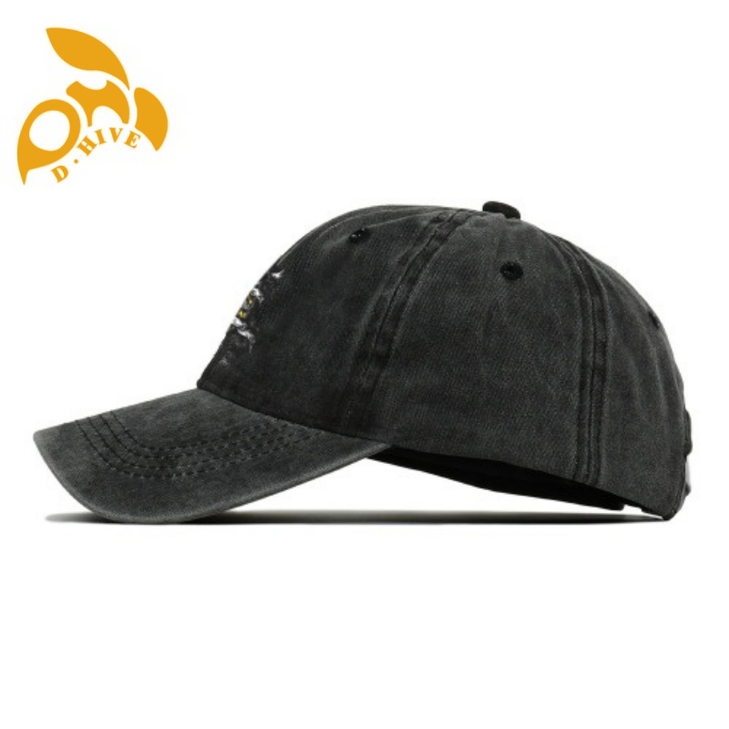 Free shipping Design Customized spring Baseball cap denim black new cool fashion Male Female Outdoor Wide Brim Hats
