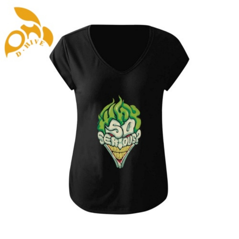 Free Shipping Designer Summer Oversize shirt Customized Tees Ladies' sleeved V-neck T-shirt S-XXL