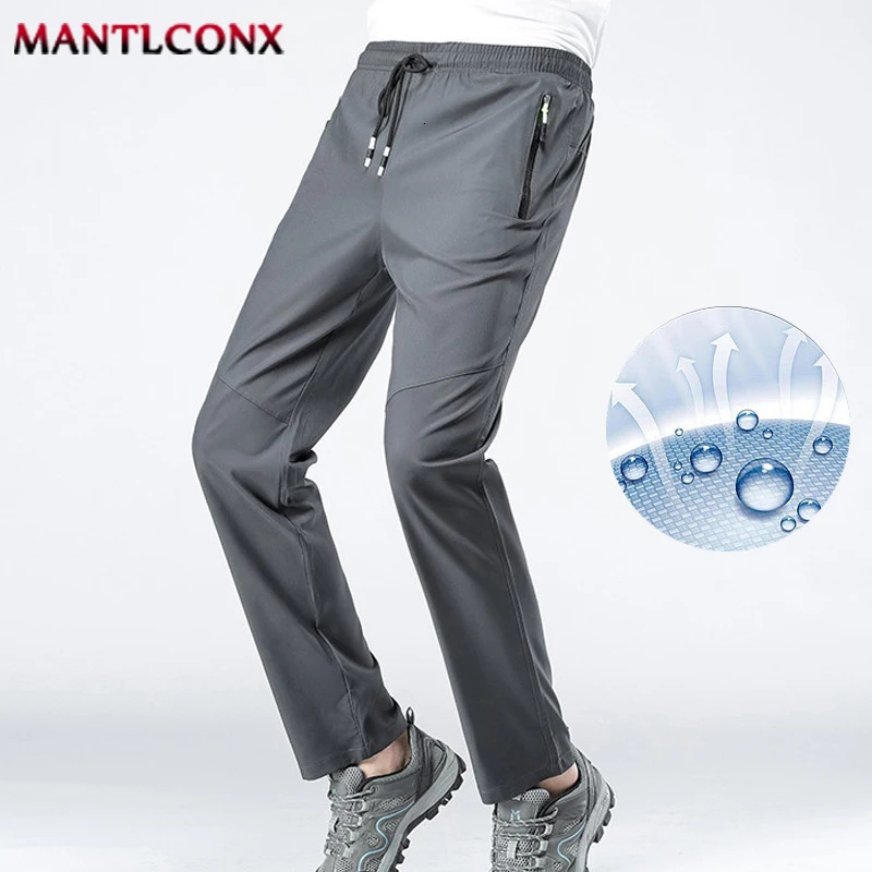 Summer Outdoor Sports Pants Quick Dry Gym Fitness Sweatpants Hiking Camping Men Women Climbing Running Trousers XL5XL 250513Z