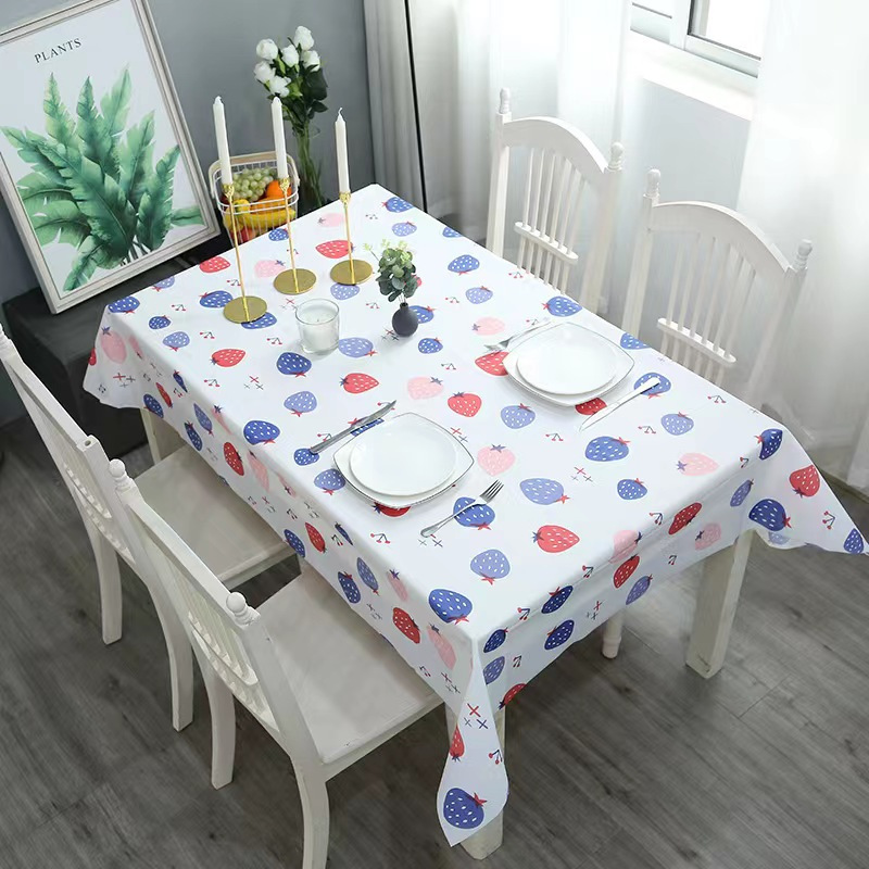 A726 Japanese style home tablecloth ins style tablecloth anti-scalding, waterproof and oil-proof disposable coffee table mat dormitory table cloth who