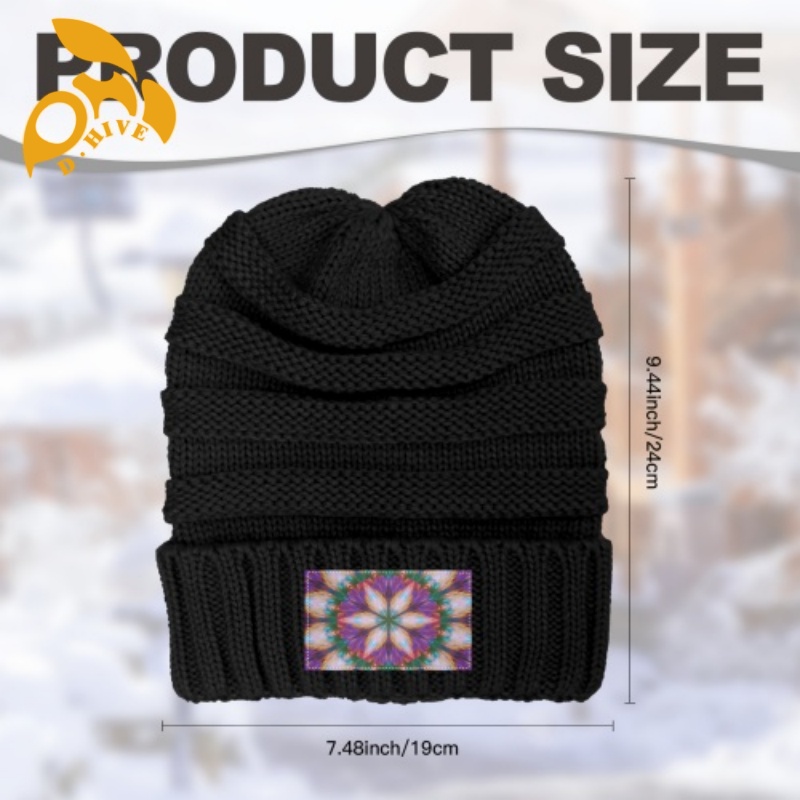 Free shipping customization knitted cap denim new cool fashionable outdoor Ponytail knitted cap for men and women