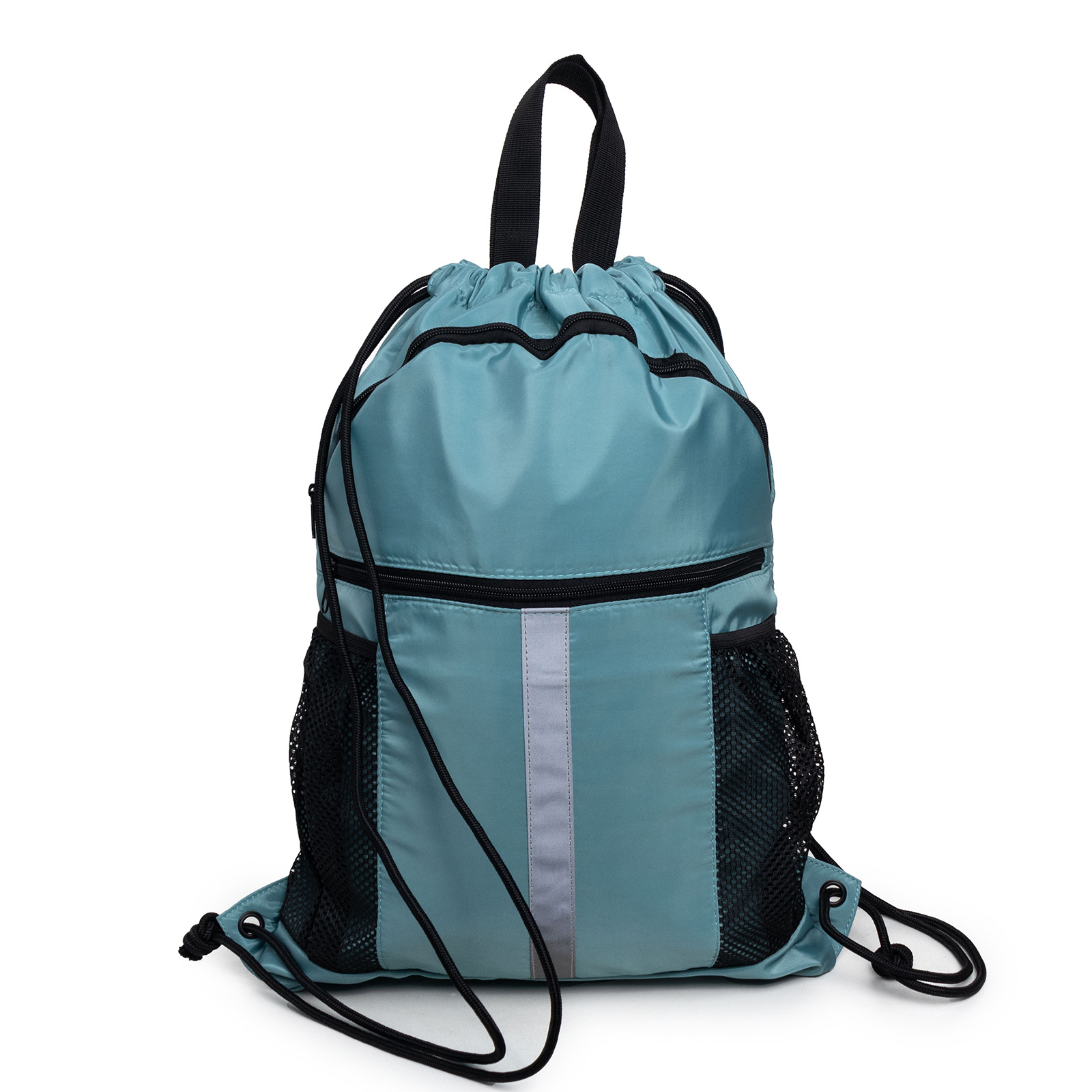 New Model Basketball and Football Pulling Rope Backpack with Divided Layers for Shoes and Accessories, Pulling Rope for Storage, Sports Bundle Pouch, 