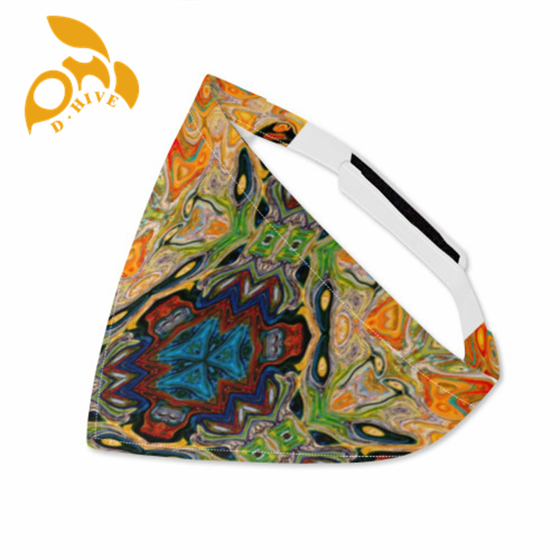 hot Pet headscarf double-layer (Velcro double-sided printing)