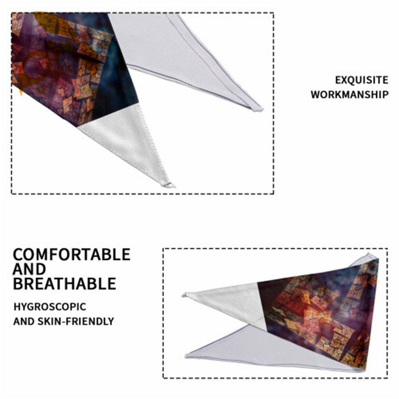 Pet headscarves gently care for pets' skin and hair hot sale