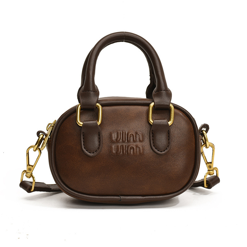 2025 Designer Fashion Casual Ladies Handbag Stylish Solid Color Mini Pillow Bag New Fashion Versatile Crossbody Bag